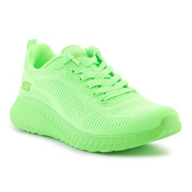 Skechers Bobs Squad Chaos-Cool Rytms 117216-Lime Shoes verde 1