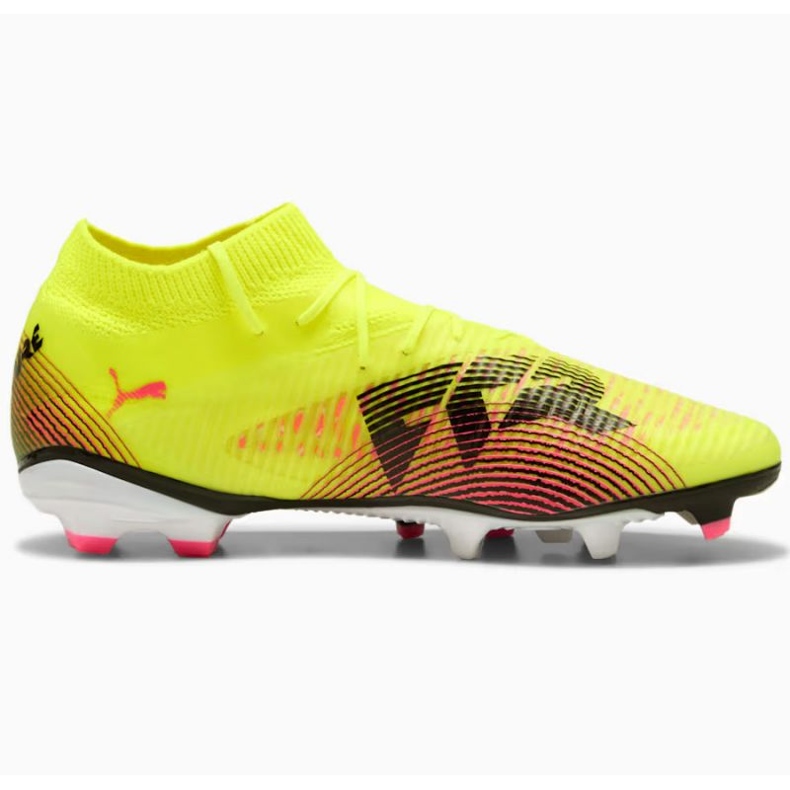 Puma Future 8 Pro FG/AG 108139-03 Sapatos de futebol amarelo 1