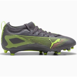 Puma Ultra 5 Match FG/MG 108167-03 Sapatos de futebol cinza 1