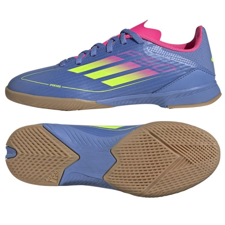 Liga Adidas F50 em sapatos de futebol IE3749 azul 1