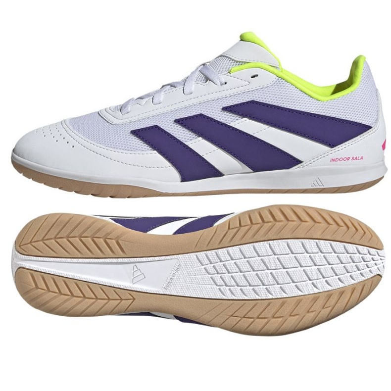 Adidas Predator Club Sala em sapatos de futebol ID3790 branco 1