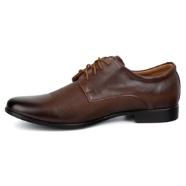 Olivier Sapatos masculinos elegantes 271T2 Brown castanho 1