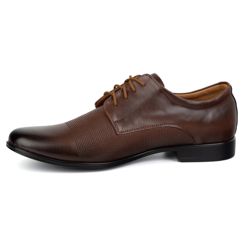 Olivier Sapatos masculinos elegantes 271T2 Brown marrom 1