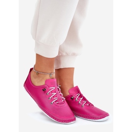 ARTIKER Sapatos femininos feitos de artiqueiro de couro natural 54c0830 rosa 1