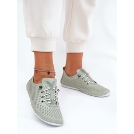 ARTIKER Sapatos femininos feitos de artiqueiro de couro natural 54c0833 verde claro 2