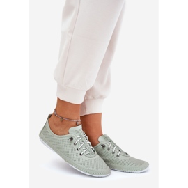 ARTIKER Sapatos femininos feitos de artiqueiro de couro natural 54c0833 verde claro 1
