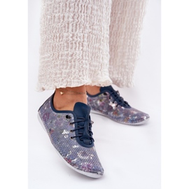 ARTIKER Sapatos femininos feitos de artiqueiro de couro natural 56c2691 azul 2