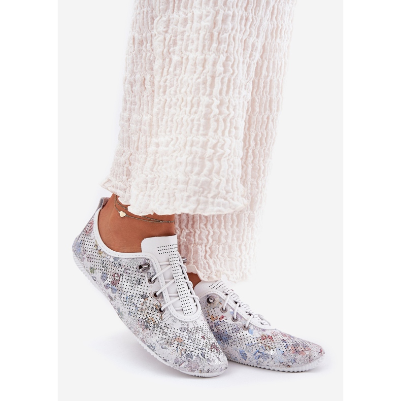 ARTIKER Sapatos femininos feitos de artiqueiro de couro natural 56c2688 branco 1