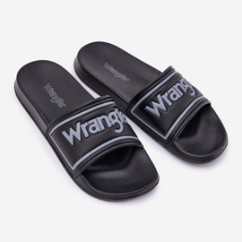 Wrangler Averell Slider Men Low 20251042.25y Slippers masculinos Black preto 1