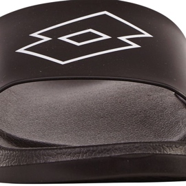 Flip -flops masculinos para a lotto Lathi 2400660U 1110 Piscina preta preto 1