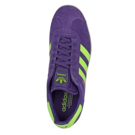 Adidas Gazelle Messi em IH8164 Sapatos de futebol roxo tolet 2