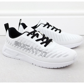 Sapatos esportivos masculinos Bugatti 345-98003-6900 branco 1