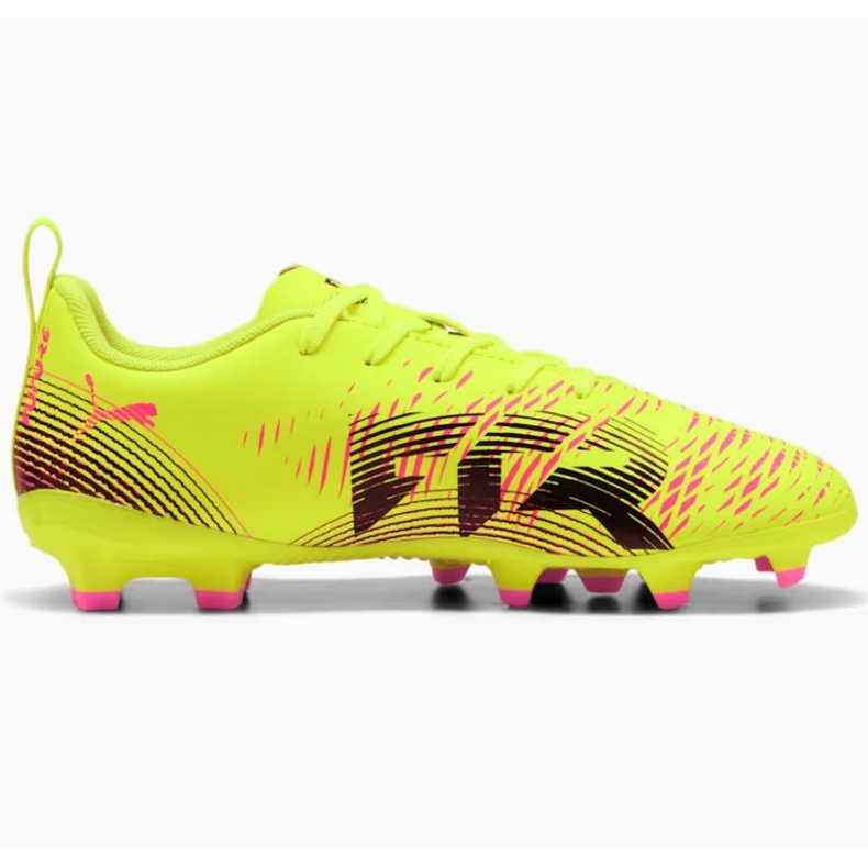 Puma Future 8 Play FG/AG 108144-03 Sapatos de futebol amarelo 1