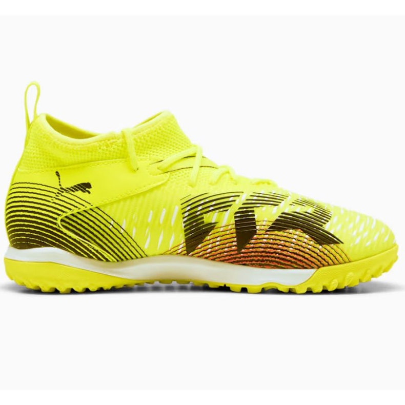 Puma Furure 8 Match TT + Mid 108386-03 Sapatos de futebol amarelo 1