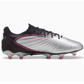 Puma King Match FG/AG 108315-02 Sapatos de futebol cinza 1