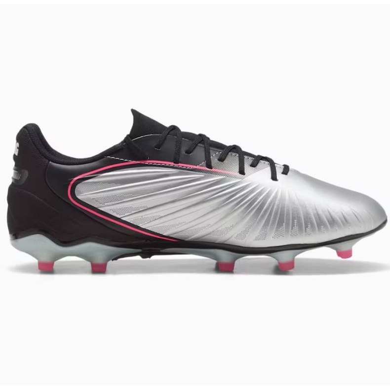 Puma King Match FG/AG 108315-02 Sapatos de futebol cinza 1