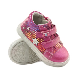 American Club Calçado esportivo confortável com a estrela americana 703925 rosa 3