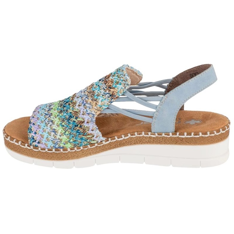 Rieker Sandals v1241-91 sandálias multicolorido 1