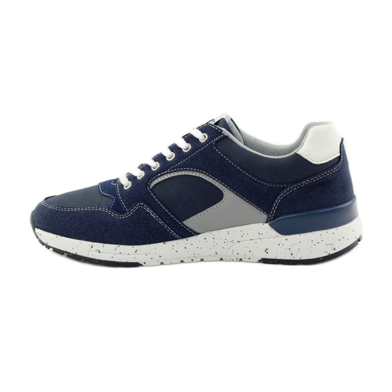 American Club Tênis esportivo masculino American 703039 azul marinho 2