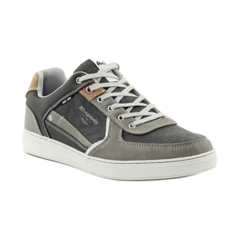 American Club Grey American 703021 sapatos desportivos cinzentos para homem castanho cinza 1