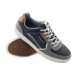 American Club Grey American 703021 sapatos desportivos cinzentos para homem marrom cinza 3