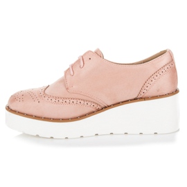 Seastar saltos de camurça rosa 1