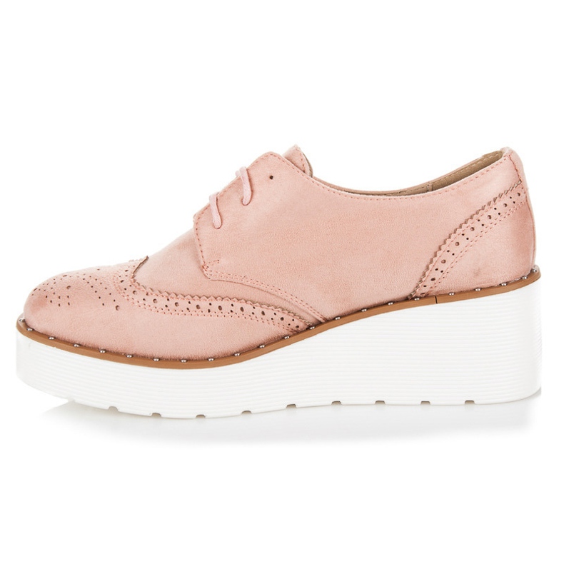 Seastar saltos de camurça rosa 1