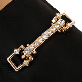 Vices Sapatos de camurça preto 1