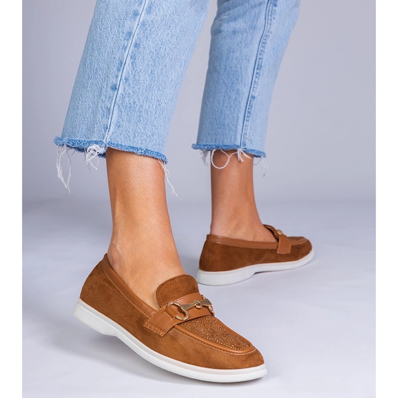 Mocas marrons de Ekozamsz com zircões marrom 1