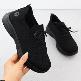 Cinza Feminino Vinceza 17366 Sapatos esportivos femininos preto 1