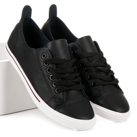 Seastar tênis preto com cadarço 1