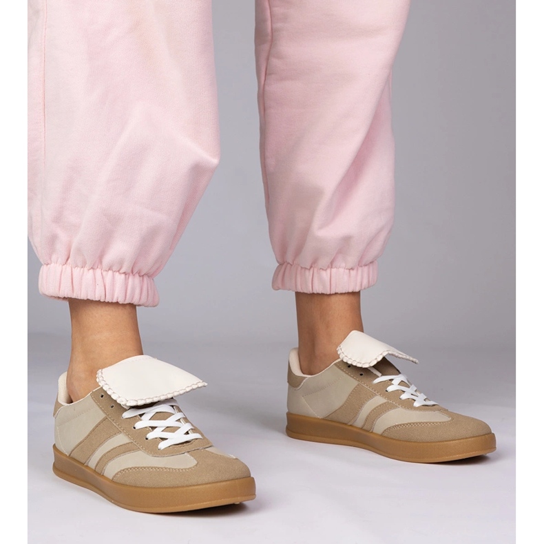 Tênis bege tênis femininos tênis esportivos 1