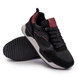 Tênis masculino Memory Foam System Big Star NN174350 preto 4