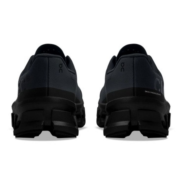 On Running Na execução de sapatos Cloudmonster 6199025 preto 4