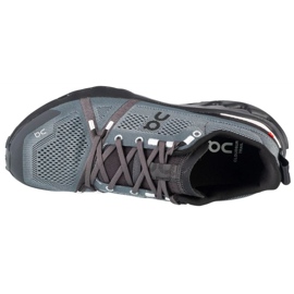On Running Ao executar o CloudSurfer Trail 3ME10110264 DK.GREY cinza 2
