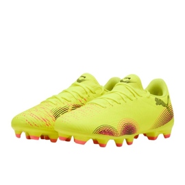 Puma Future 8 Play FG/AG 108141 03 Sapatos de futebol amarelo 1
