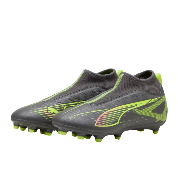Puma Ultra 5 Match+ LL FG/AG J108163 03 Sapatos de futebol cinza 1