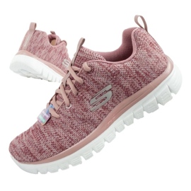 Sapatos Skechers Graceful Twisted Fortune 12614/MVE rosa 1
