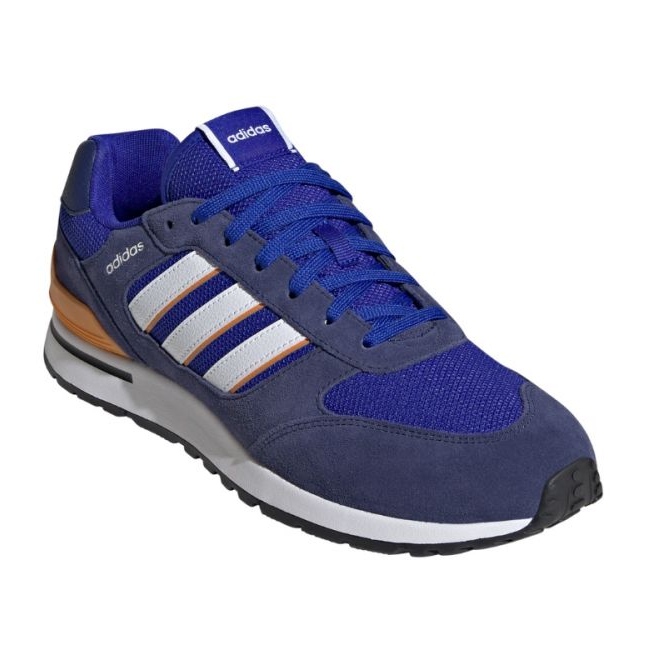 Adidas executa sapatos JP5462 dos anos 80 azul 1