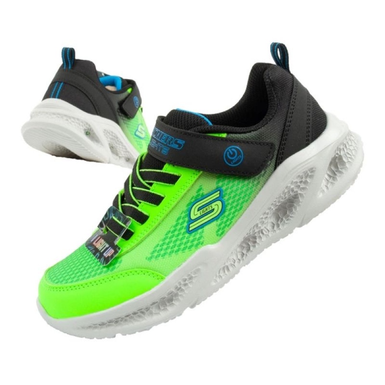 SKECHERS S LUZES METEREOR 401495L/BBLM Shoes verde 1