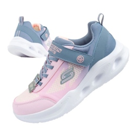 SKECHERS S LUZ rosa 1