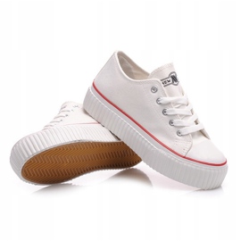 New Age Tênis na plataforma como trepadeiras branco 1