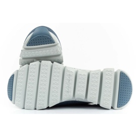SKECHERS GLIDE STEP 104571/SLT Shoes com uma membrana azul 1