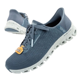 SKECHERS GLIDE STEP 104571/SLT Shoes com uma membrana azul 3