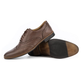Olivier Sapatos formais de couro brogs 306gt marrom mocha castanho 1 Olivier Sapatos formais de couro brogs 306gt marrom mocha castanho 1