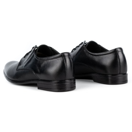 Olivier Sapatos elegantes de homem em pele 302T3 preto 5