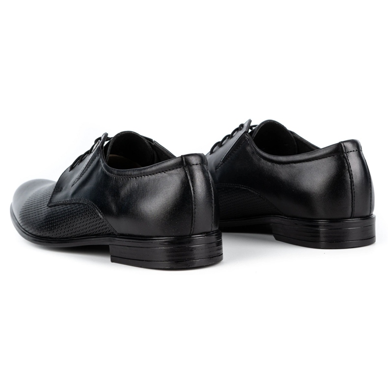 Olivier Sapatos elegantes de homem em pele 302T3 preto 5