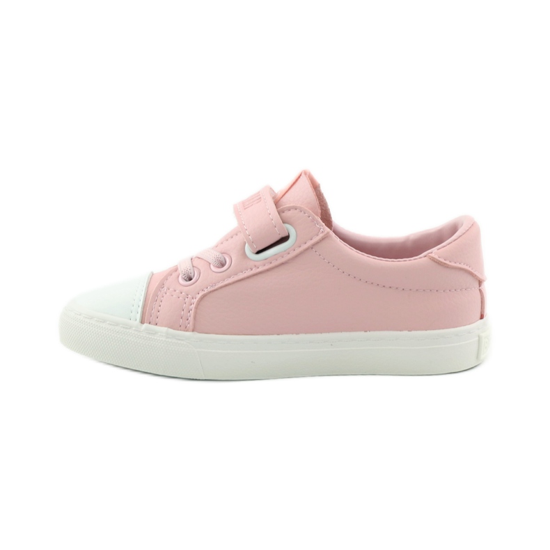 Tênis esportivo Pink Big Star 374038 rosa branco 2