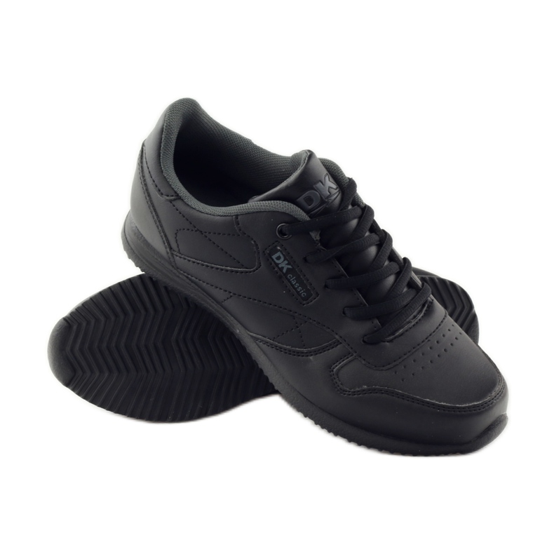 Preto esportivo feminino DK 15534 classic 3