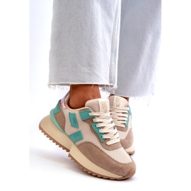 Tênis esportivos femininos Big Star NN274973 bege 3